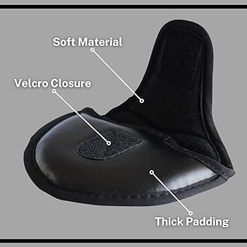 Amazon.com : Mallet Golf Putter Headcover Black Oversize